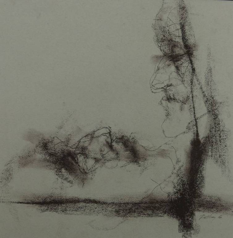 Sandor Ruttkay: Krijttekening, Twee Koppen kopen? Bied vanaf 1!