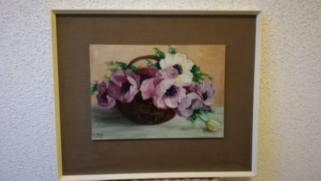 Onbekend kunstenaar, olieverf op paneel, Bloemen Stilleven kopen? Bied vanaf 30!