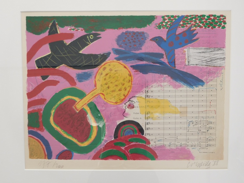 Corneille, Litho, Hommage aan Tjaichovsky, 1988, 177/200 kopen? Bied vanaf 475!