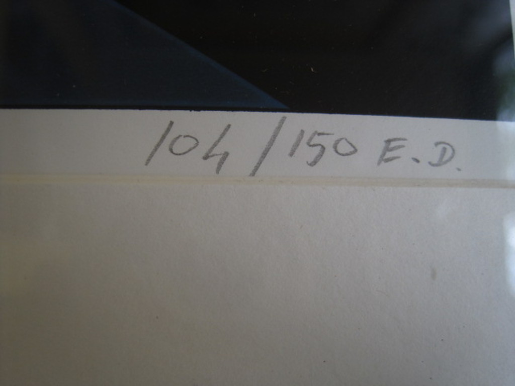 Typisch Abstract Geometrisch werk van Hans Klaui (1945-) gesigneerde Litho   kopen? Bied vanaf 1!