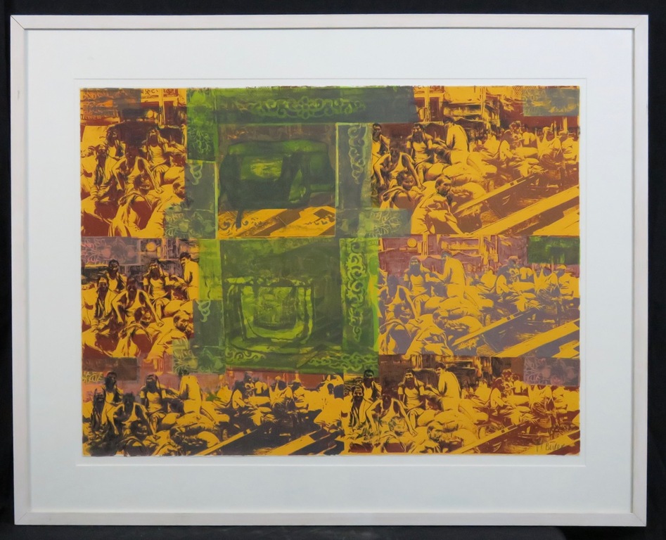 Mirjam Burer: Zeefdruk, Bibliotheek - Ingelijst kopen? Bied vanaf 40!