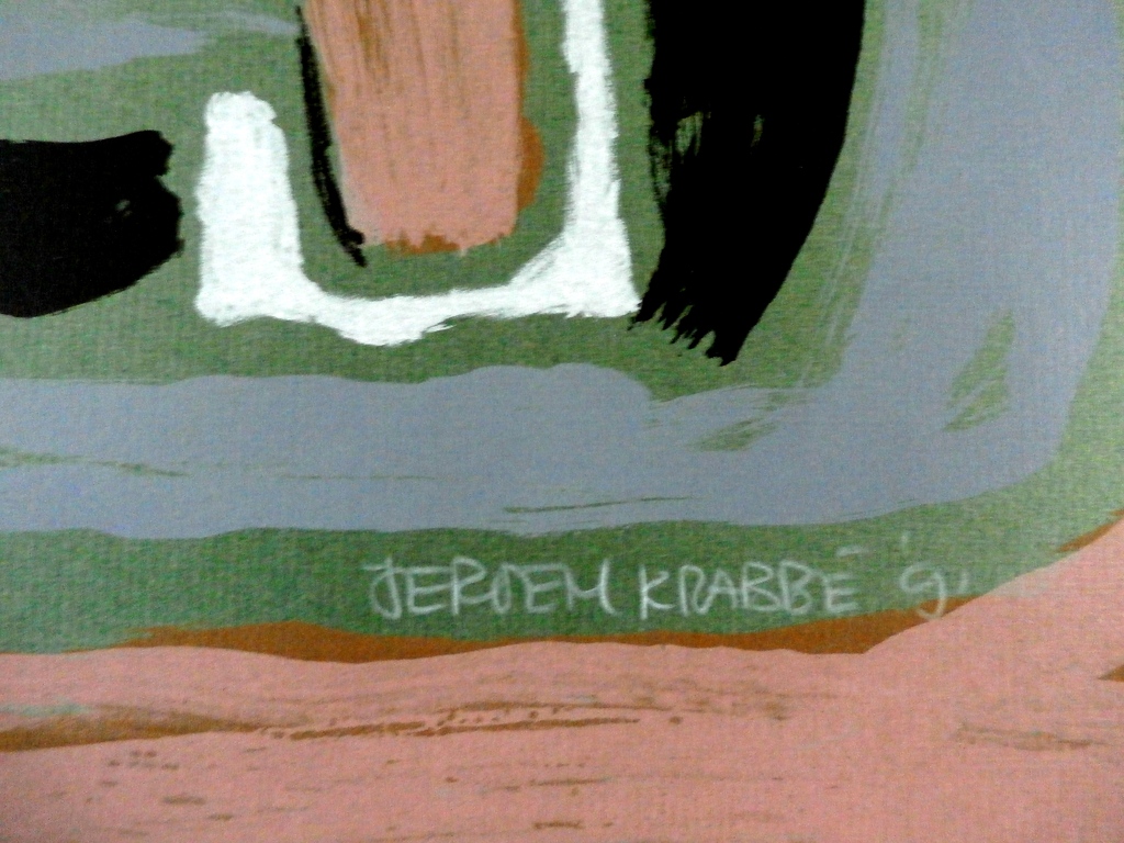 AcheterJeroen Krabbé - zeefdruk - 1991? Enchérissez de 90!