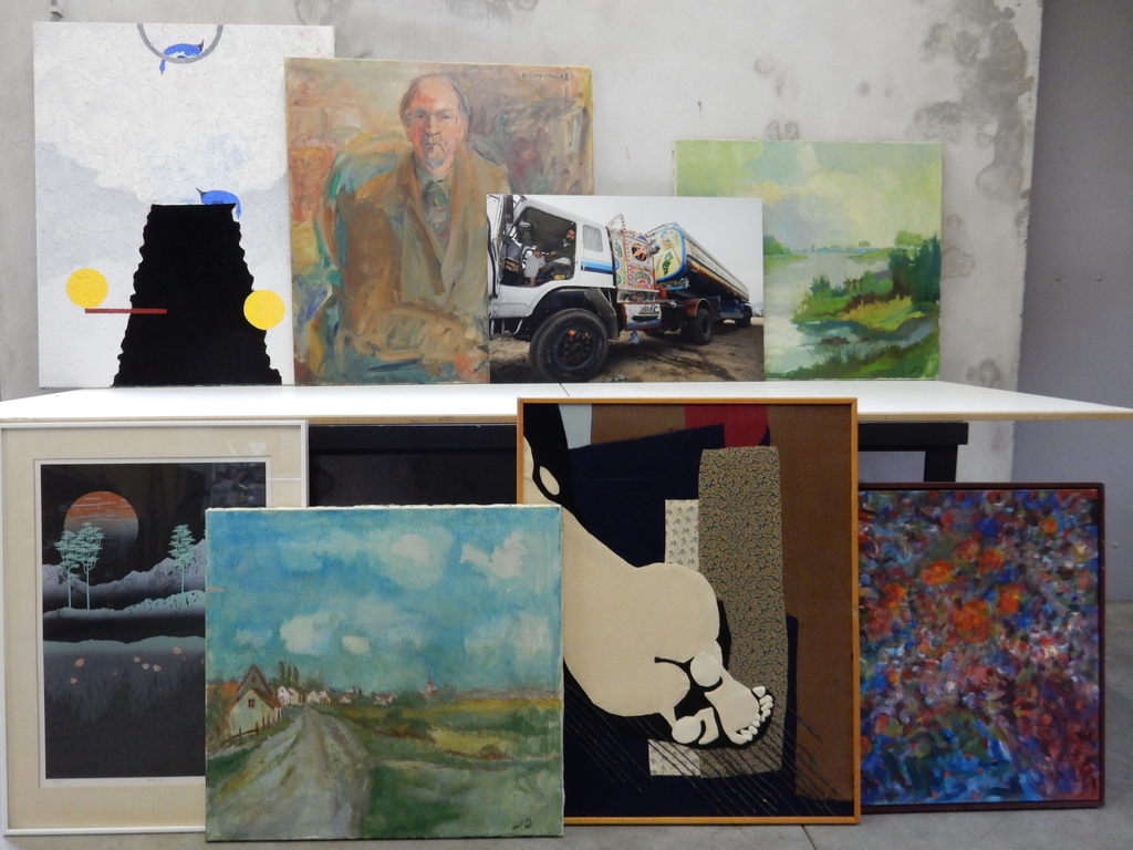 Collectie modern werk: Hans Stakelbeek foto + 6 schilderijen en litho kopen? Bied vanaf 1!