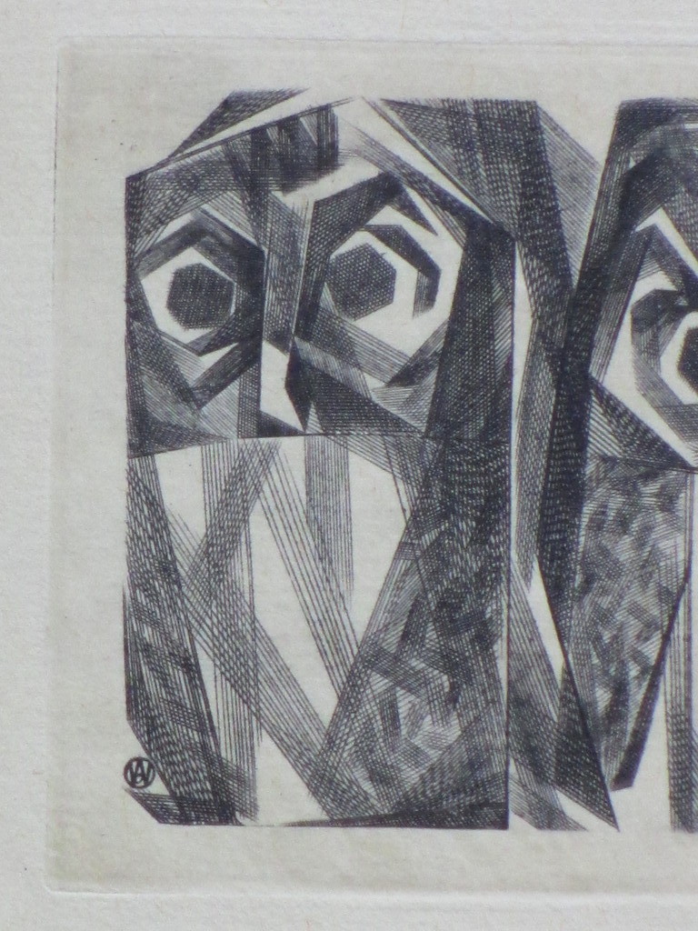 Wim Zwiers, Drie uiltjes, Ets kopen? Bied vanaf 35!