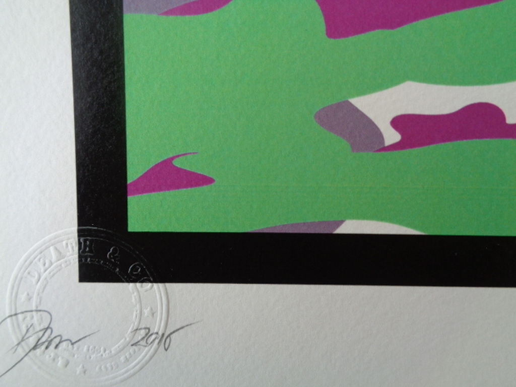 GROTE Fine Art Print,"Girl Ketchup", GESIGNEERD en COA, genummerd A/P of 1t/m100 kopen? Bied vanaf 1!