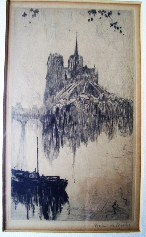 Henri Le Riche - Henri Le Riche: ets, Notre Dame Parijs kopen? Bied vanaf 1!