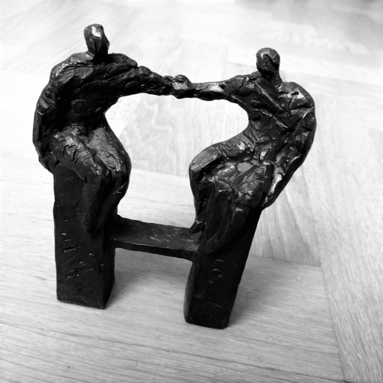 Bronzen beeldje van Bernadette Leijdekkers (1949) verkocht voor € 65!