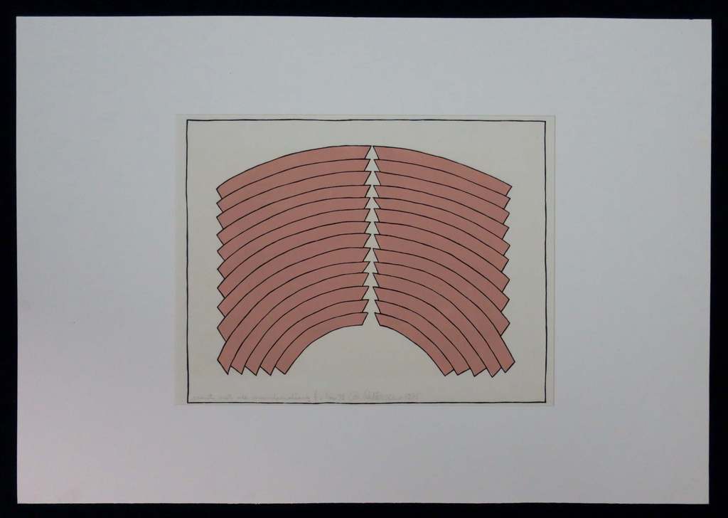 Cees Andriessen: Houtsnede, Prent met de aanduiding F verkocht voor € 40!
