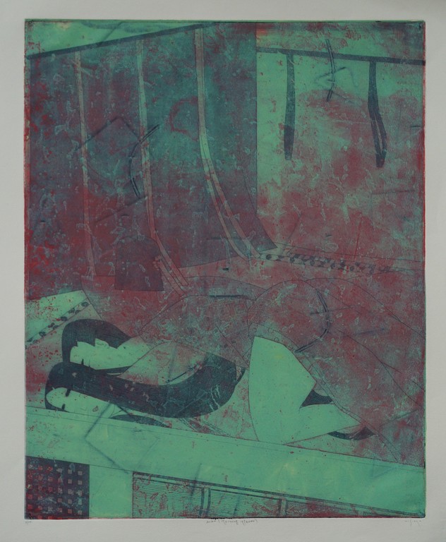 Mark Visione - gesigneerde ets - aware kopen? Bied vanaf 40!