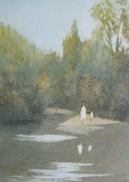 Willy Belinfante - IN HET PARK - kleurets verkocht voor € 35!