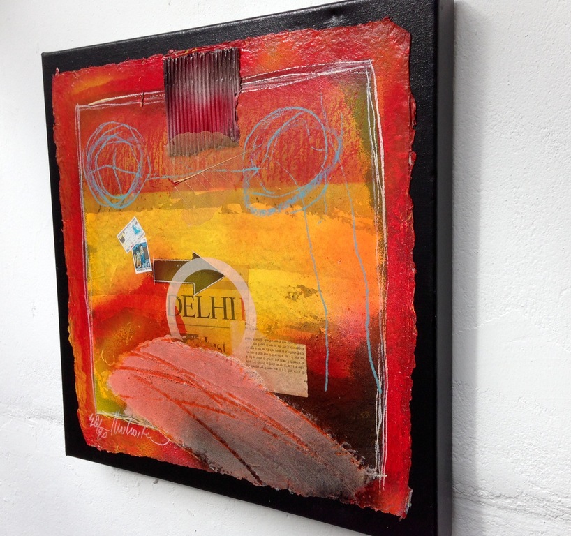 theo koster, gemengde techniek, delhi kopen? Bied vanaf 1!