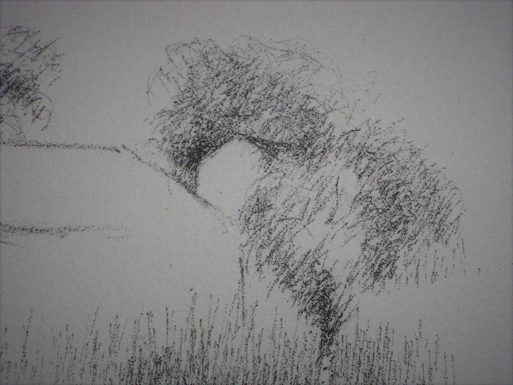 Mooi verstild grafisch werk Metten Koornstra gesigneerd Litho "moeder en kind"   kopen? Bied vanaf 1!