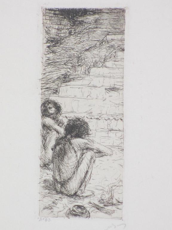 Marius Bauer, Fakirs bij een trap , Ets verkocht voor € 35!