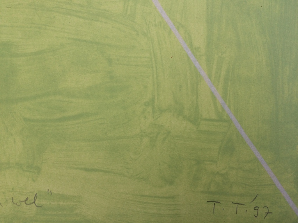 Toon Teeken, fraaie litho uit 1997 in perfecte staat! kopen? Bied vanaf 65!