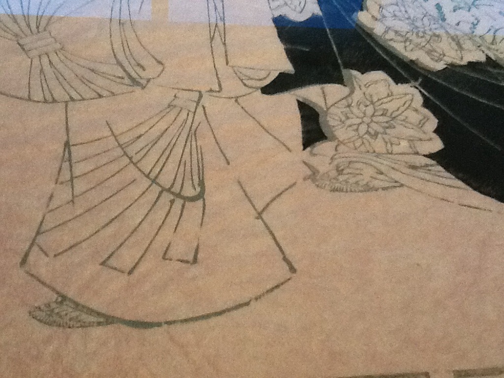 Zeer oude Japanse pentekening kopen? Bied vanaf 120!