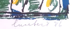 Lucebert - Vragend Kind Litho kopen? Bied vanaf 175!
