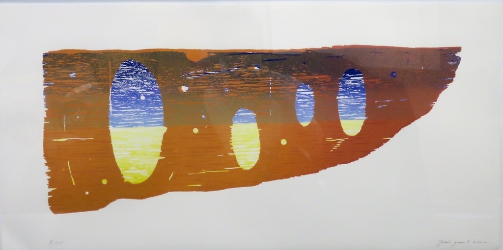 Joris Geurt: Houtsnede, Zonder titel - Ingelijst kopen? Bied vanaf 1!