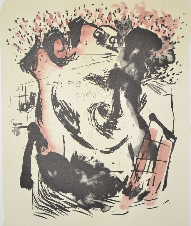 Fernando Lange Walton: Litho. Abstracte compositie kopen? Bied vanaf 1!