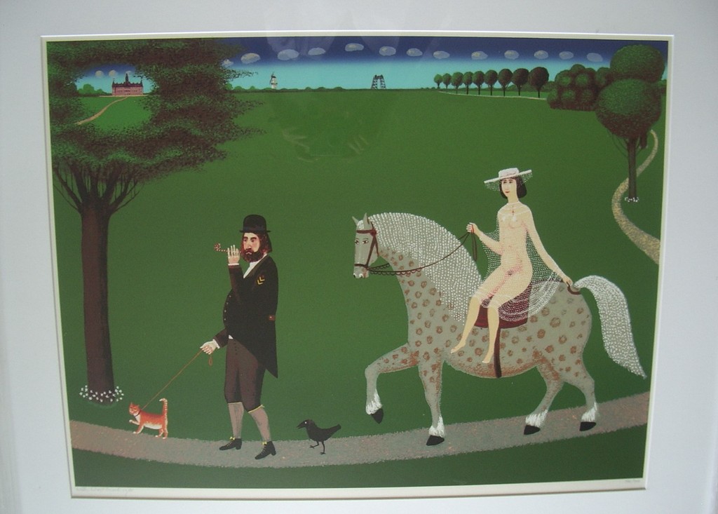 Willem Westbroek - zeefdruk - Walking the Cat kopen? Bied vanaf 100!