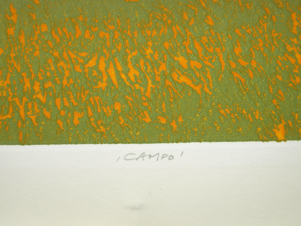 ELMAR GILLE  (1947) - Diepdruktechniek – Campo – Gesigneerd - 1983 kopen? Bied vanaf 50!