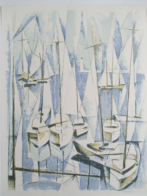 Tulio Crali, 4 kleuren litho  kopen? Bied vanaf 40!