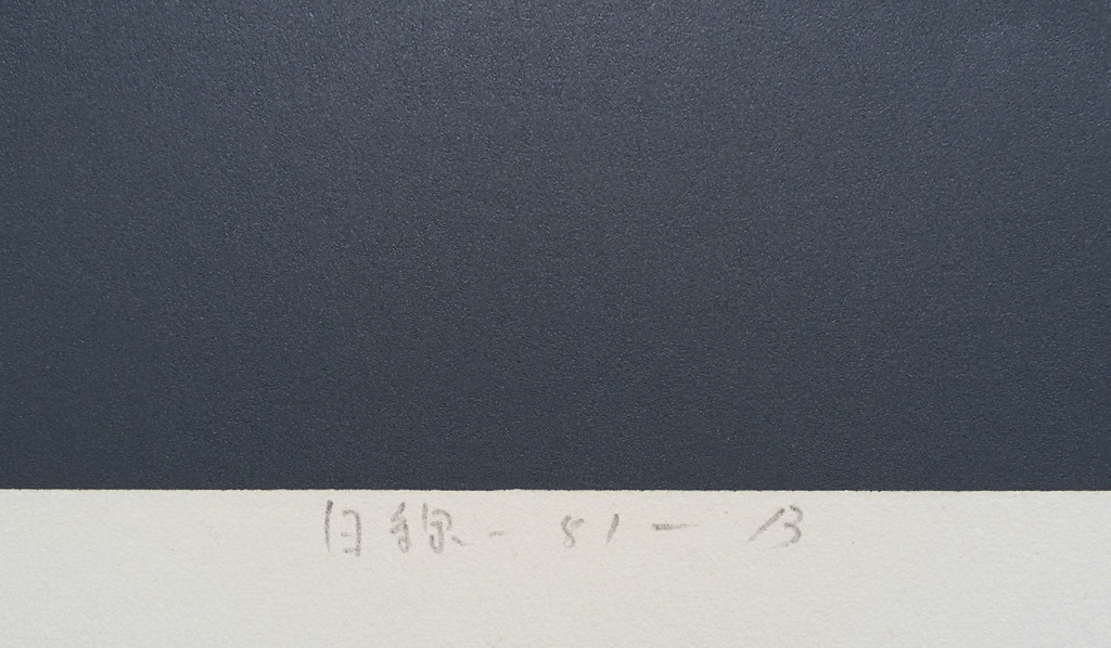 Kenji Nagai - Harmonisch abstract, zeefdruk (groot) kopen? Bied vanaf 95!