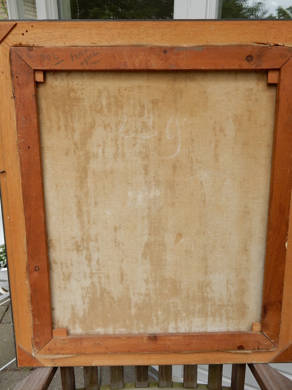 Jan de Leeuw, stilleven, met chrysanten in vaas met appels,olieverf op doek kopen? Bied vanaf 100!