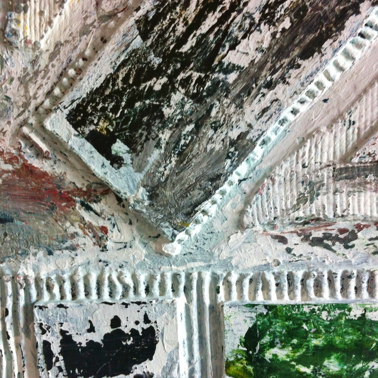 "Under Construction" John Foppen-Mixed media + olieverf/ 3D canvas -gesigneerd   kopen? Bied vanaf 89!