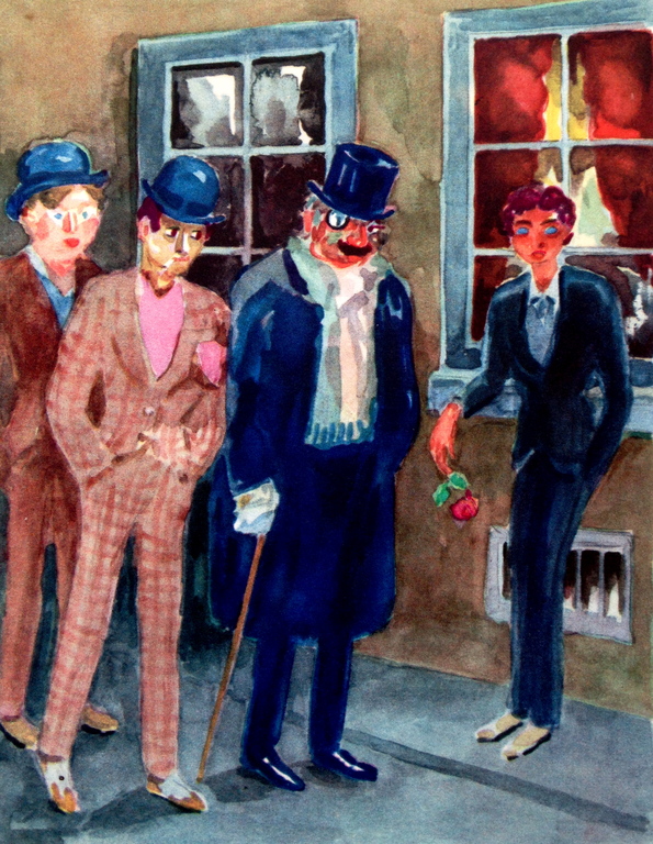 Kees van Dongen, Grafisch werk uit 1947 Incl.certificaat, "Déchéance de Charlus" kopen? Bied vanaf 1!