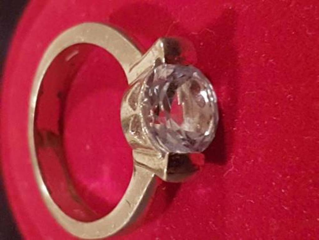 Ring in zilver 925 en acquamarina kopen? Bied vanaf 1!