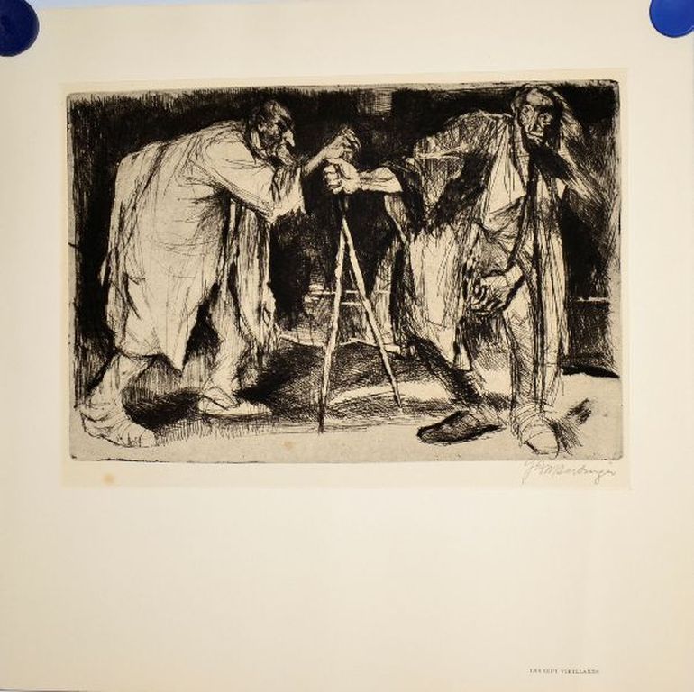 Jan Mensinga: Ets Le Sept Vieillards kopen? Bied vanaf 50!