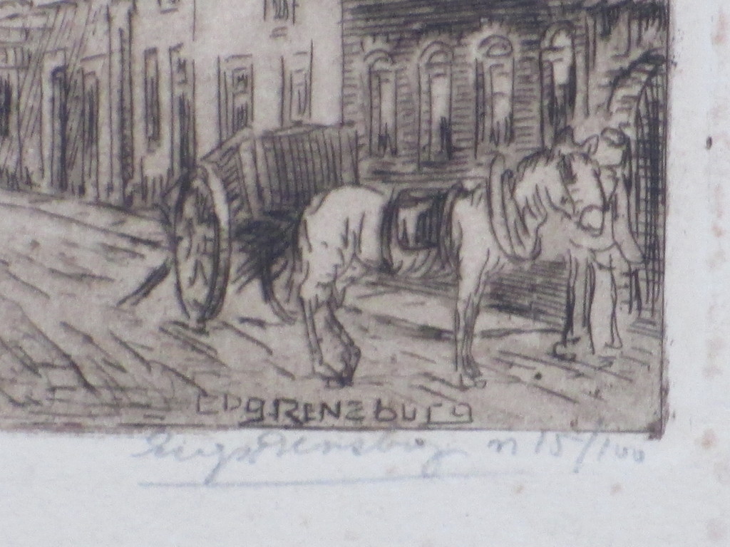 Eugene Rensburg, Scholiersberg Bergen op Zoom, Ets kopen? Bied vanaf 1!