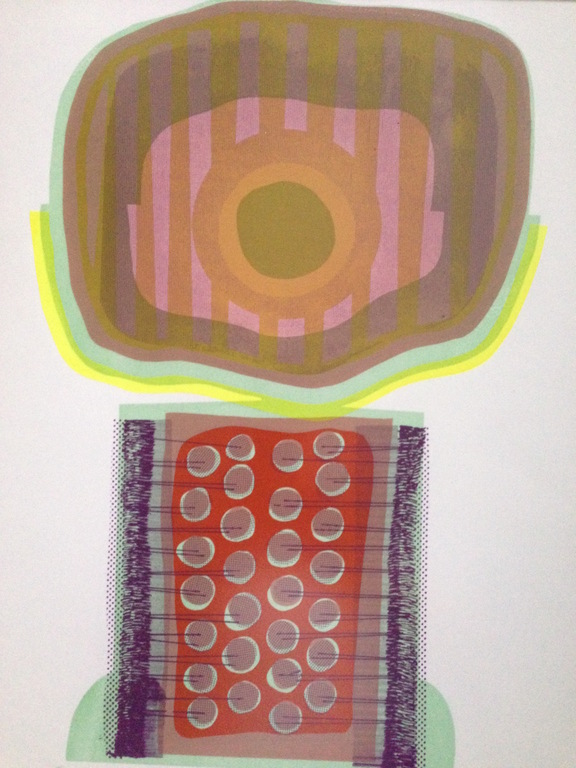 Renaat Ivens - Screen - 1970 - Mooie Kleurenlitho kopen? Bied vanaf 65!