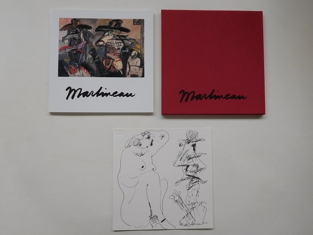 Anton Martineau, Originele pentekening met catalogus in linnen cassette, 1991 kopen? Bied vanaf 120!