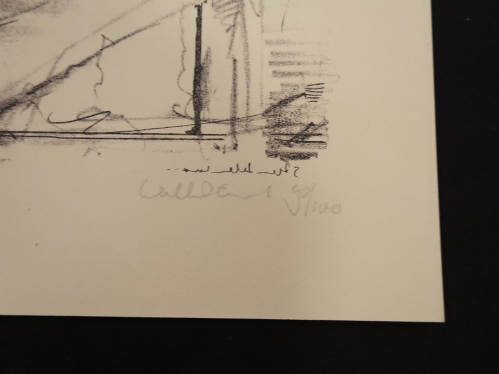 Dirkje Kuik: Litho + Foto in een lithografisch bedrukte kaft, Tekenen in Alkmaar kopen? Bied vanaf 80!