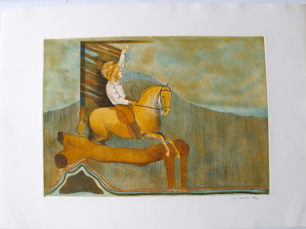 Aat Verhoog, ets verkocht voor € 40!