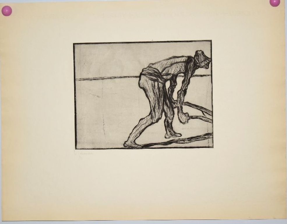 Claude Weisbuch: Ets/droge naald. Le Laboureur kopen? Bied vanaf 50!