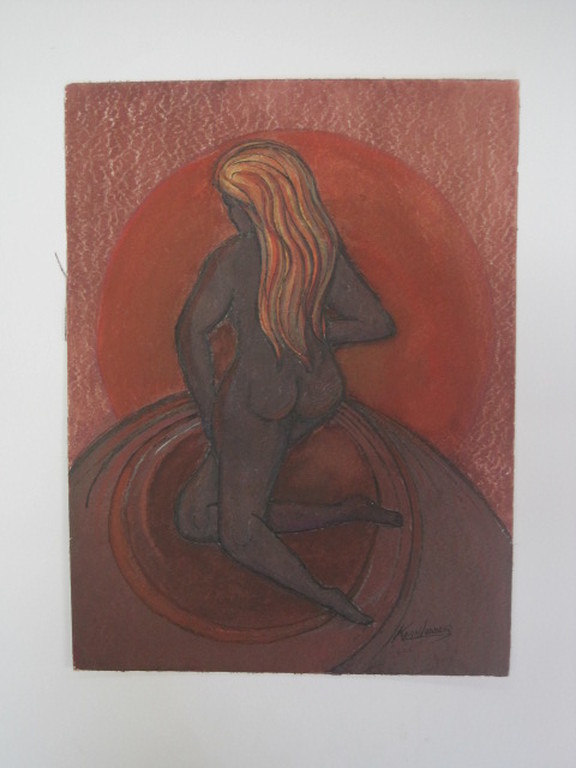 Korn.Lodder 1892-1987 aquarel " vrouwelijk naakt " gesigneerd kopen? Bied vanaf 1!