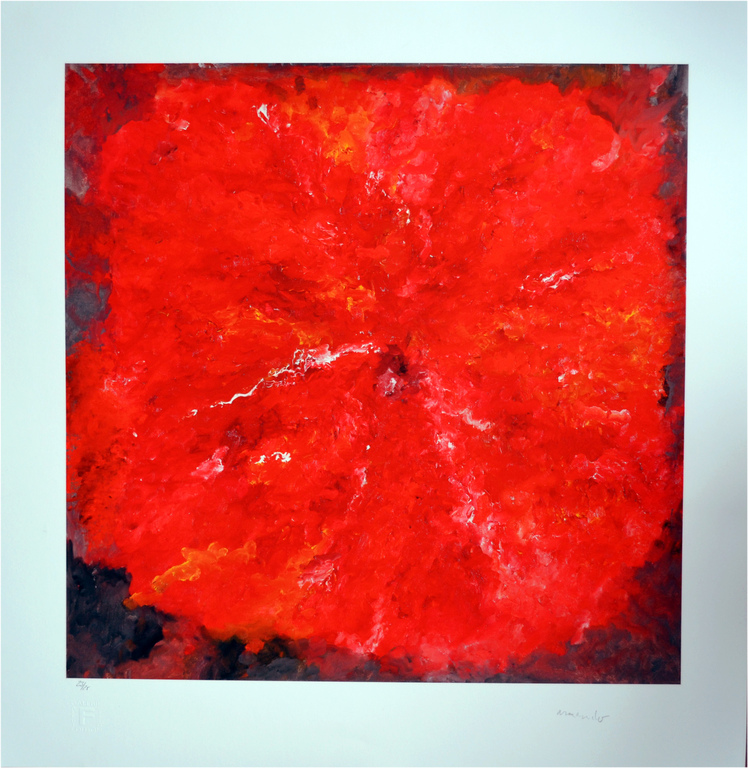 Armando - 'Die Blume' - kleuren giclee - gesigneerd - oplage 25 - 2015 kopen? Bied vanaf 195!