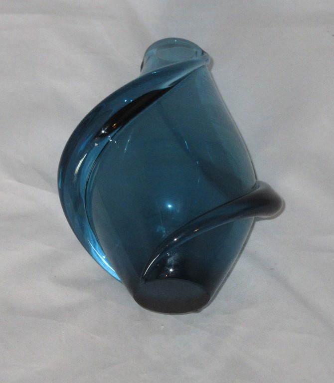 Frantisek Zemek voor ZBS - Blauw free form vaasje kopen? Bied vanaf 28!