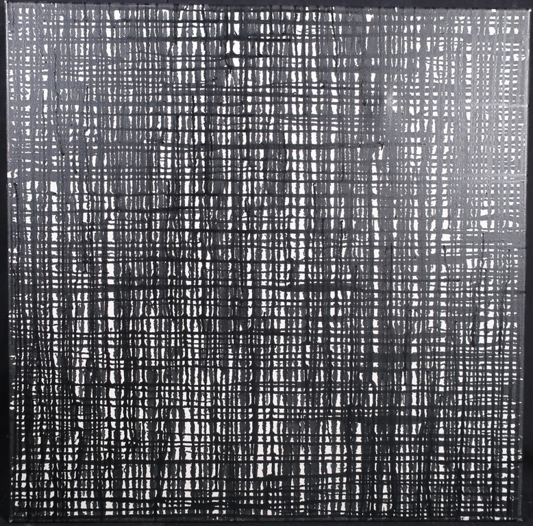 Eric de Nie: Olieverf op doek, Zonder titel (groot) verkocht voor € 450!