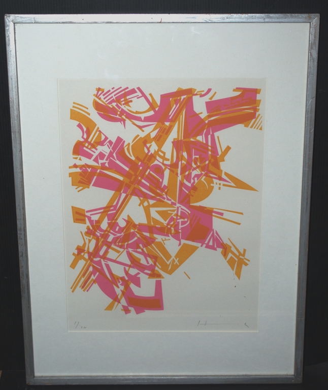 kavel van 2: litho 1/20 en aquarel - gesigneerd kopen? Bied vanaf 45!