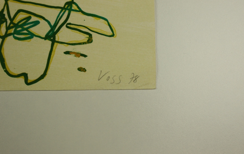 Jan Voss, zeefdruk, 1978 kopen? Bied vanaf 85!