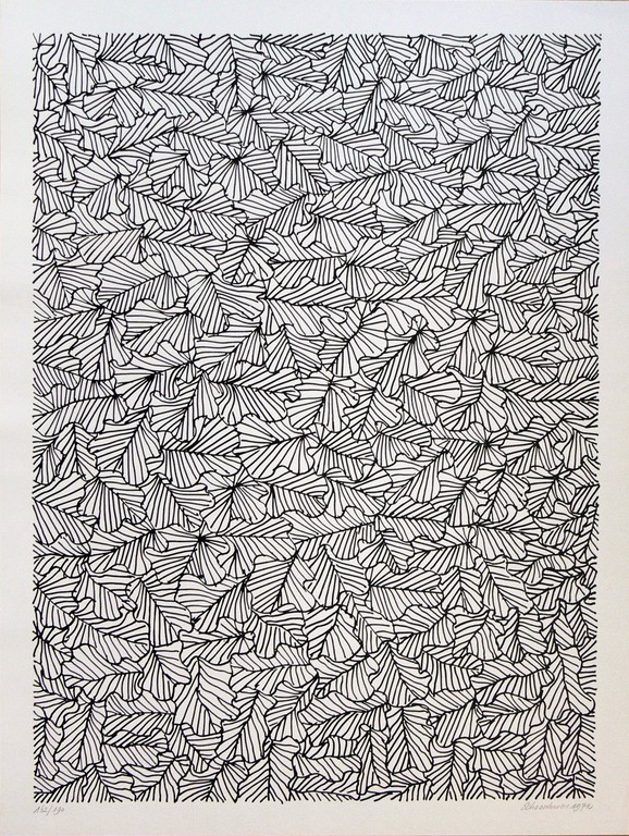 Jan Schoonhoven zeefdruk uit 1972. kopen? Bied vanaf 850!