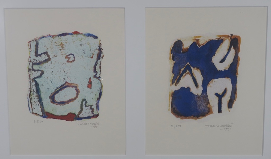 Jeroen Krabbe: 4x Litho, Z.T. - Ingelijst kopen? Bied vanaf 70!
