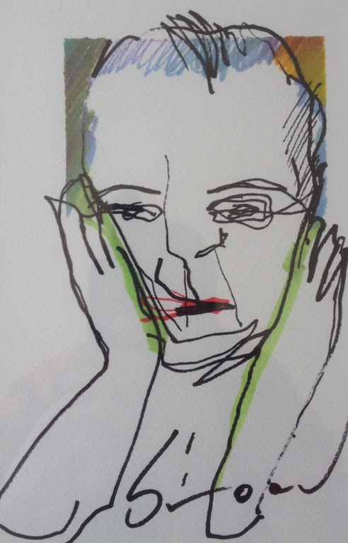 Herman Brood - Originele Viltstift Tekening kopen? Bied vanaf 1!