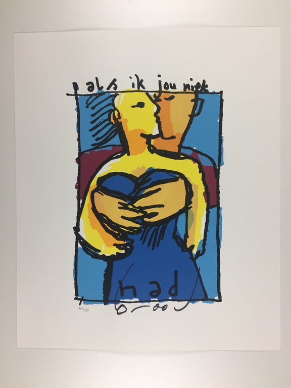 Herman Brood, zeefdruk, 'Als ik jou niet had' kopen? Bied vanaf 299!