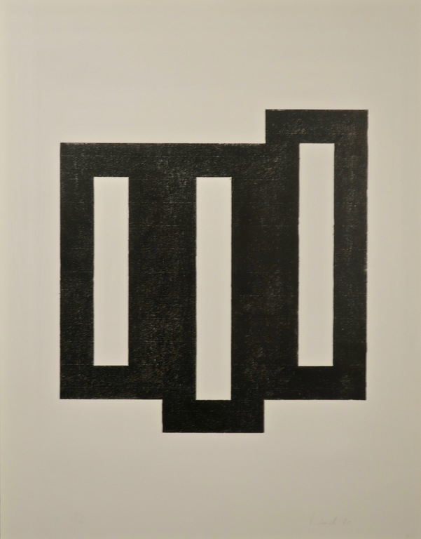 Ido Vunderink: Houtsnede, Zonder titel verkocht voor € 80!