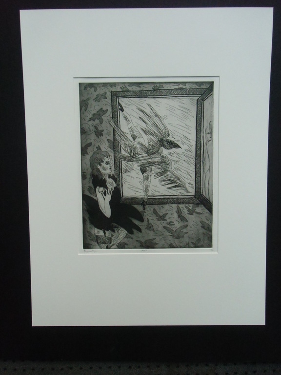 URUH /// ETS/AQUATINT VAN ALPHONS FREIJMUTH verkocht voor € 70!