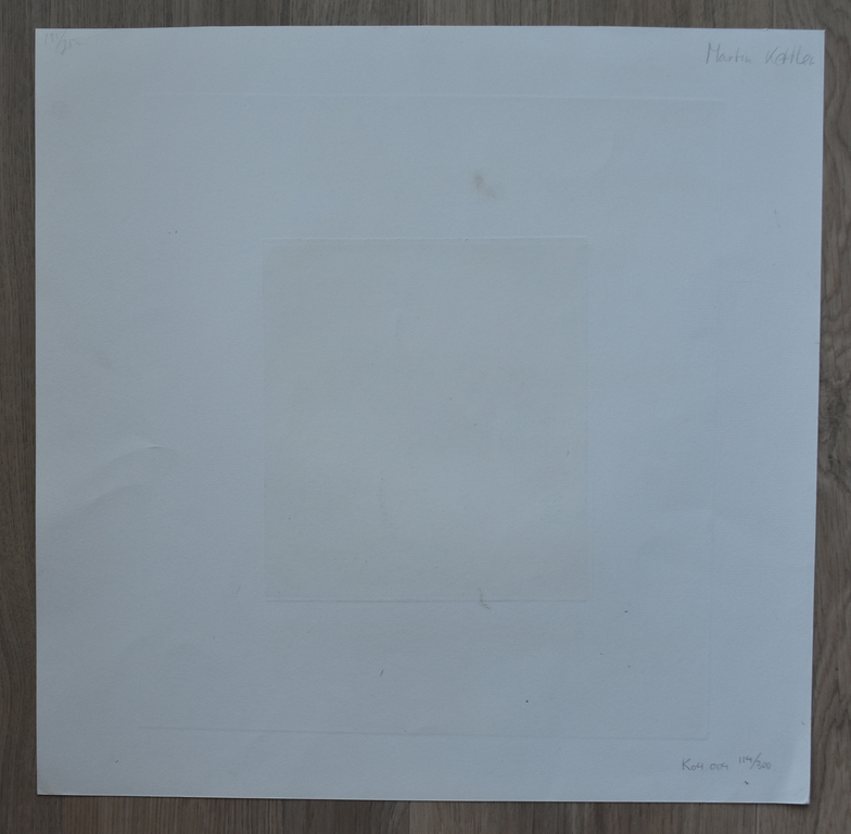 Mieke Kettler, ets # STRALEND VIERKANT # 1984, mint- kopen? Bied vanaf 1!